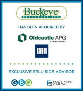 Buckeye Resources Acquisition Ohio Transaction Advisory Gbq